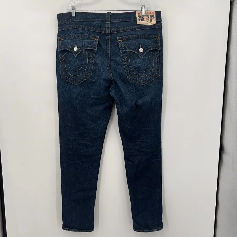 True Religion Mens MVP World Tour Point Guard Jeans